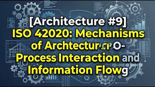[Architecture #9] ISO 42020: Mechanisms of Architecture Process Interaction and Information Flow