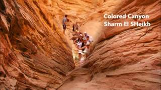 Colored Canyon from Sharm El Sheikh Marina