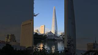 해질무렵 석촌호수공원 산책 A walk at Seokchon Lake Park at sunset