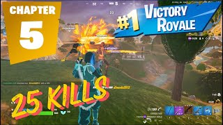 Fortnite: Squads Victory Royale Full Gameplay Squad 25 eliminations