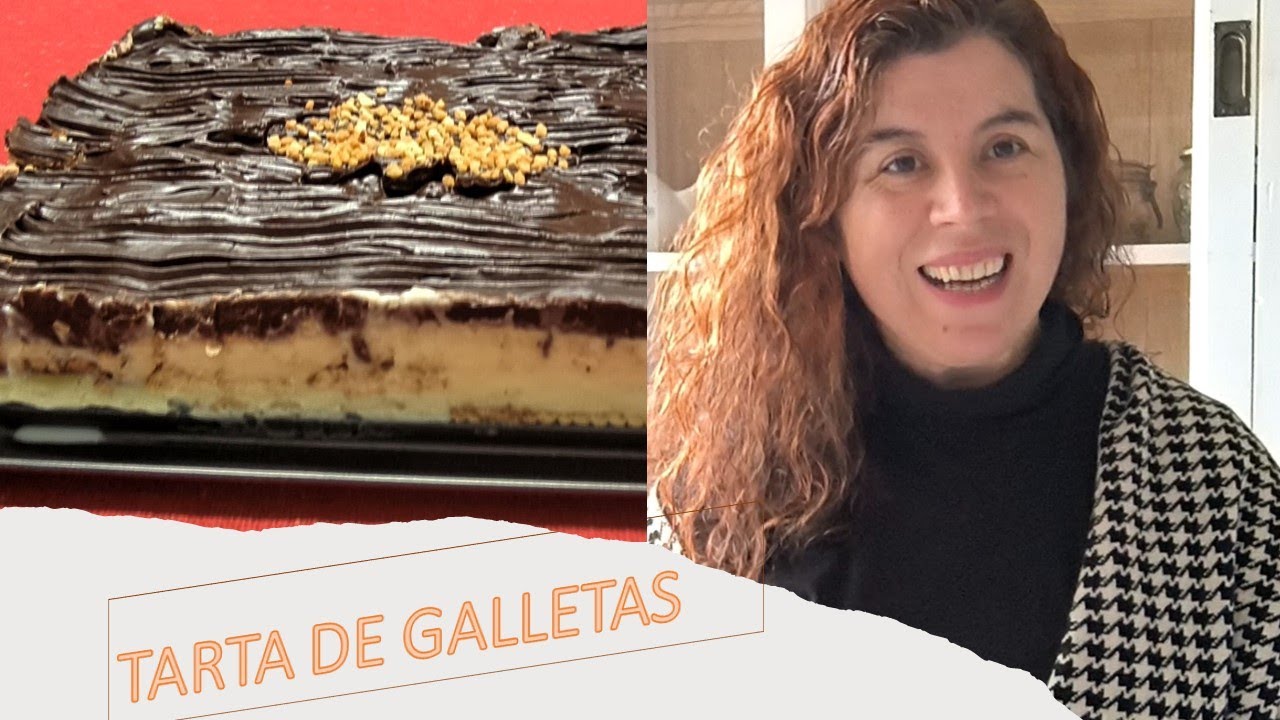 Sabor a Madre-Tarta de Galletas *SIN HORNO. cookies tart