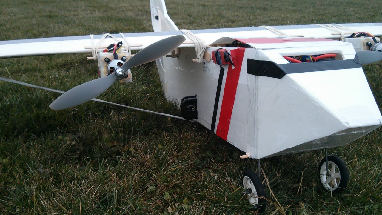 RC Cargo Plane with Onboard Camera YouTube