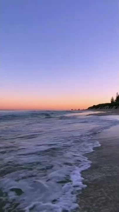 Mentahan video aesthetic di pinggir pantai ada ombak free download