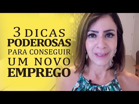 Vídeo: Como Conseguir Um Novo Emprego