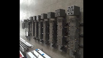 full production process of UPVC window profile extrusion line