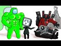 Chibi Agent&#39;s Troubles: Mini Crewmate Helps Skibidi Chibi Babys Solve Problems | Among Us Animation