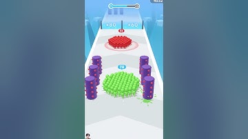 Crowd Count Master Squad Run 3D.25 #shorts #games #gaming