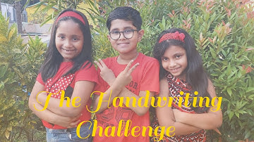 The Handwriting Challenge With My Cousins