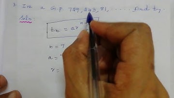 Tn samacheer 10th maths exercise 2.7 question 3