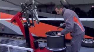 Hankook DTM race tire assembly
