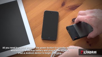 Kingston MobileLite Wireless: Battery Backup