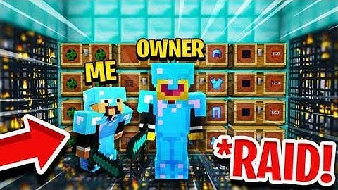 RAIDING The OWNERS Minecraft BASE (Minecraft Raiding)