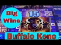 Buffalo Keno in Vegas- How to play and WIN 💥 Stampeding ...
