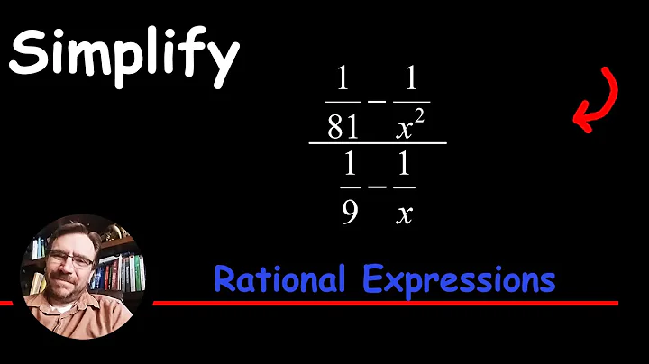 Simplify Complex Rational Expressions - Algebra fwk - TryThis07-0401