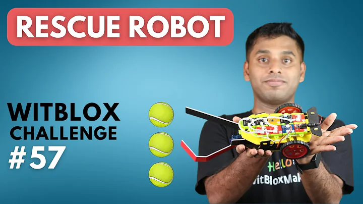 Rescue Robot: Can you collect all the balls in less time? | Witblox Challenge 57