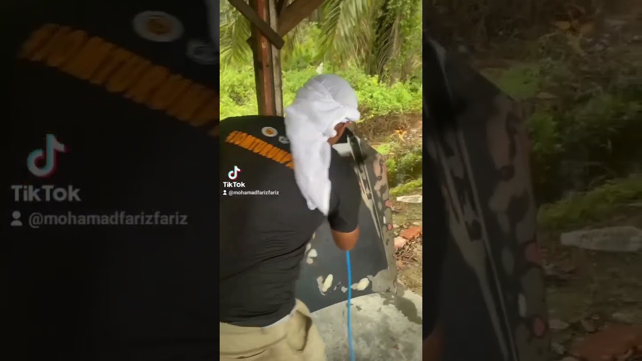 belajar cat kereta sendiri