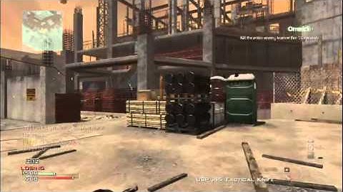 mw3 all or nothing knife only