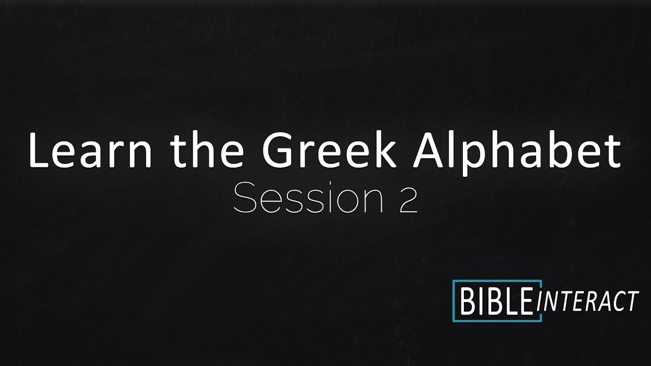 Learn the Greek Alphabet Part 2 YouTube