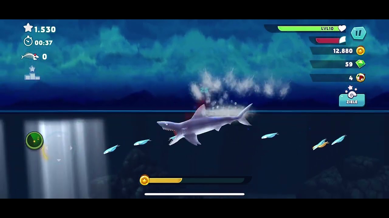 Hungry Shark Gameplay - YouTube