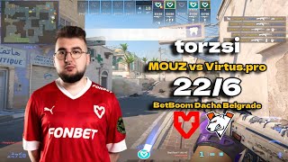 CS2 POV MOUZ torzsi (22/6) vs Virtus.pro (Dust2) @ BetBoom Dacha Belgrade 2024