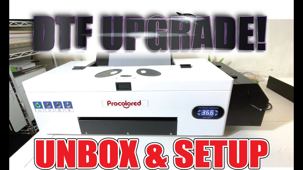 Procolored DTF L1800 printer daily use demonstrates 