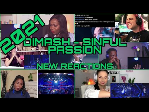 Dimash — Sinful Passion Reactions Compilation 2021