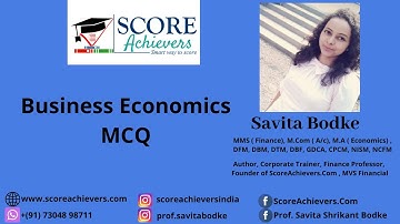 Business Economics MCQ || TYBcom Sem 6 MCQ || Eco MCQ || University of Mumbai || Eco MCQ with Answer