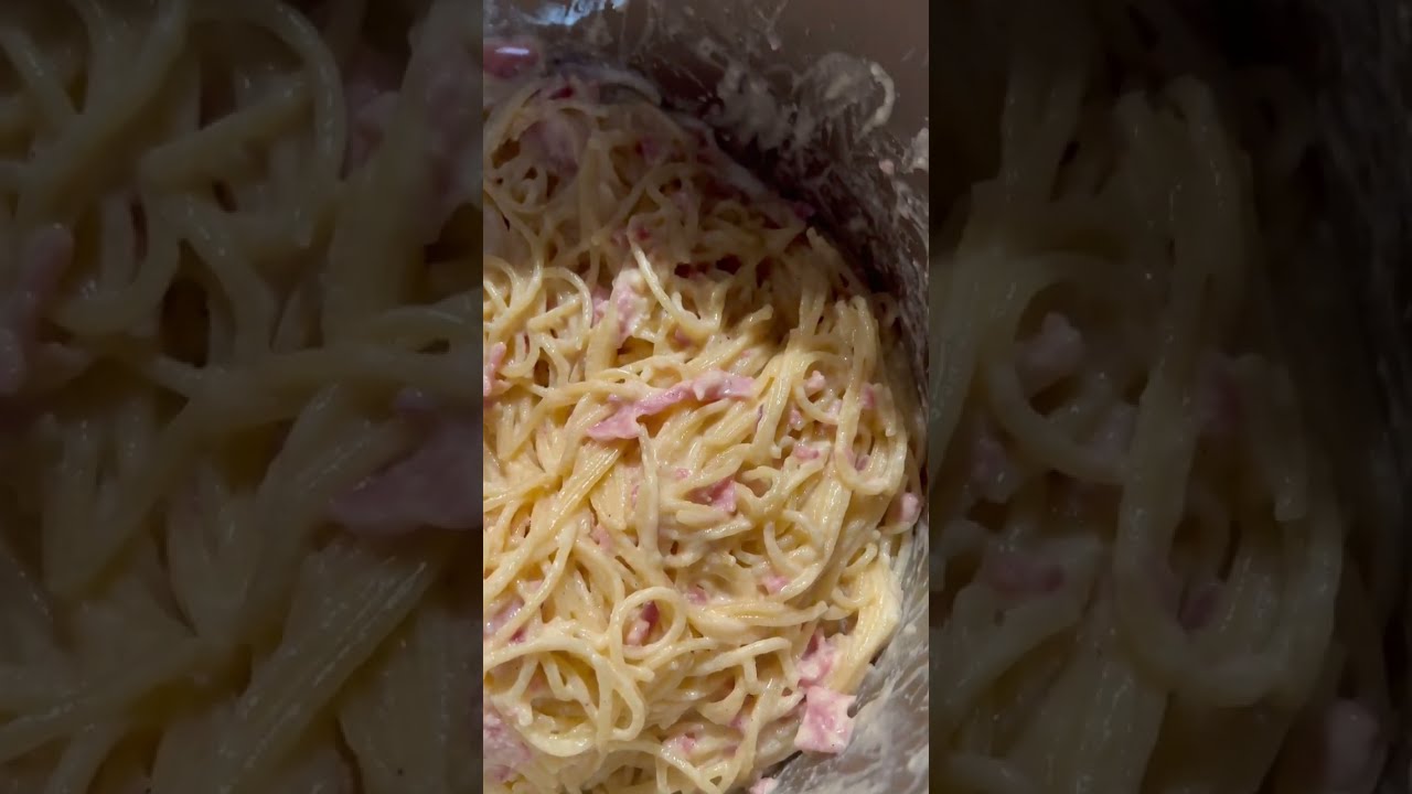 Einfache Spaghetti Carbonara Soße selbst gemacht - YouTube