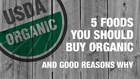 Top 5 Foods You Should Buy Organic and Good Reasons Why