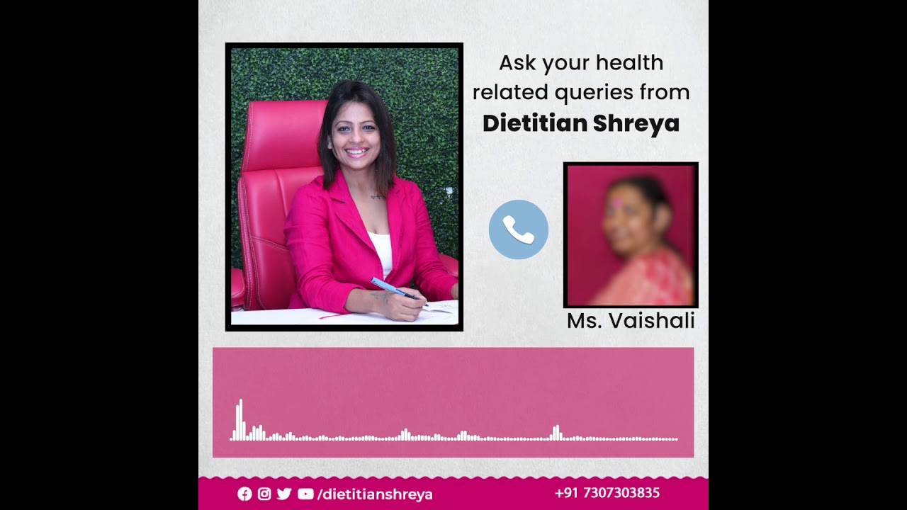 How to maintain a healthy lifestyle ?-Dietitian Shreya ...