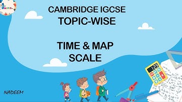 Time & Map Scale CIE IGCSE Maths 2020 Sample Paper (Topic Wise) | Science And Math