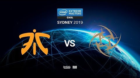 fnatic vs Nip - IEM SYDNEY 2019 - map3 - de_dust2 [MintGod & ceh9]