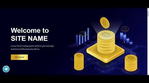 GC HYIP Template 809 Desktop View