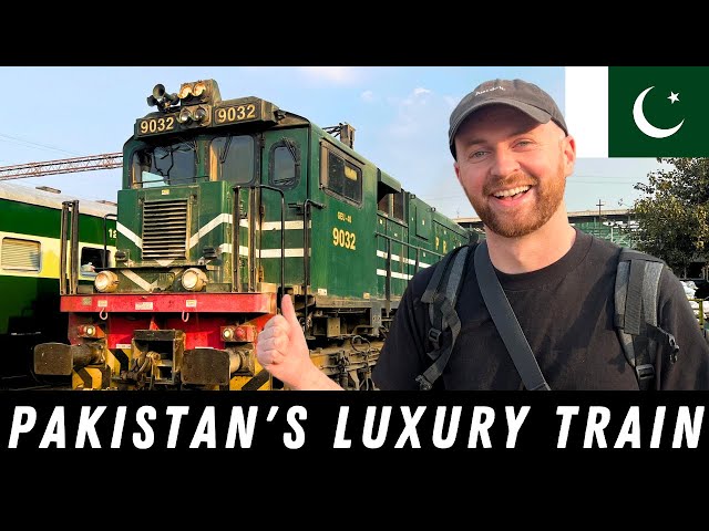 18 HOURS ON PAKISTAN'S MOST LUXURIOUS TRAIN 🇵🇰 Karachi to Lahore | Green line train Pakistan class=