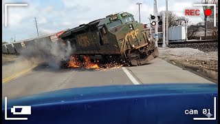 Unbelievable Train Moments Caught on Camera