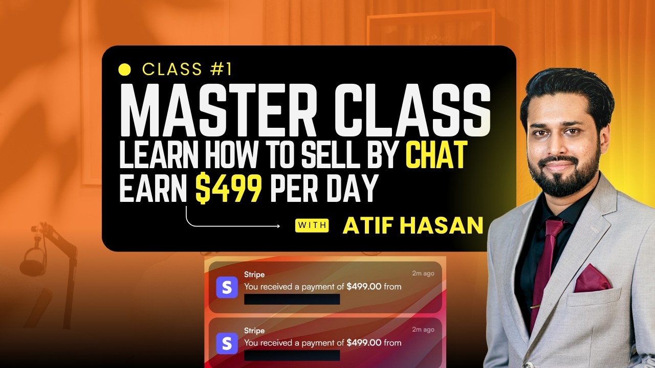 Sell By Chat Masterclass: The Exact Blueprint to Earn $10k/Month Online