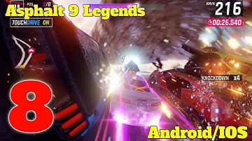 [Part 8] Asphalt 9 legends ll Android/IOS ll Walkthrough - Complete High Graphics Game On Android