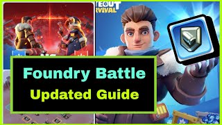 TEMPUR TANUR PEMANDU | WHITEOUT SURVIVAL INDONESIA | FOUNDRY BATTLE F2P TIPS