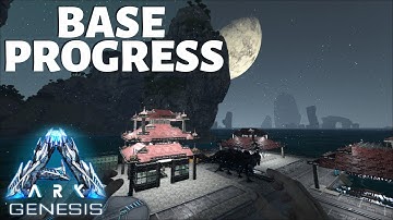 Ocean Platform Base Progress | Tek Rex Hatching | Opening Loot Crates | ARK: Survival Genesis | E11