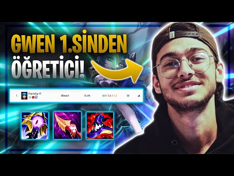 GWEN 1.SİNDEN DETAYLARIYLA GWEN ÖĞRETİCİ!! | Bu Şampiyon Toplane'i Yok Ediyor!! | Gwen vs İllaoi