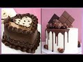 Delicious chocolate cake recipes  so yummy chocolate cake decorating ideas  easy chocolate cakes