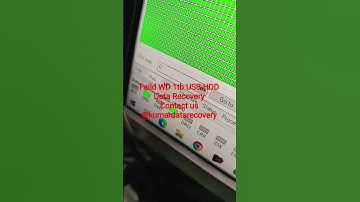 Failed WD 1TB USB Hard Drive Data Recovery | Fix & Restore Files #windows #smartphone #laptop #pc