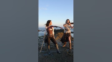 Pirates of the Caribbean duet with @taylordavisviolin