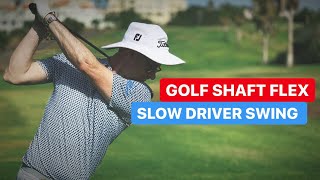 GOLF SHAFT FLEX - SLOW DRIVER SWING screenshot 3