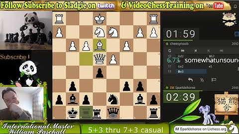 IM Sladgie Blitz and Rapid challenges ! Join us and learn on lichess.org