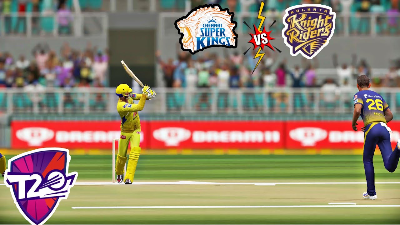 Last Over Drama| CSK vs KKR | Cricket 22 - YouTube