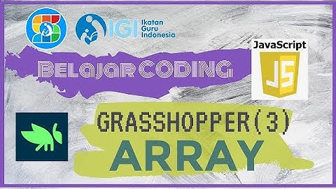 BELAJAR CODING JAVASCRIPT | GRASHOPPER - ARRAY