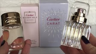 CARTIER Carat, Cartier Baiser Vole МОИ НОВЫЕ АРОМАТЫ.