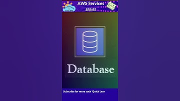 What is DynamoDB in AWS? Quick Learn #Shorts