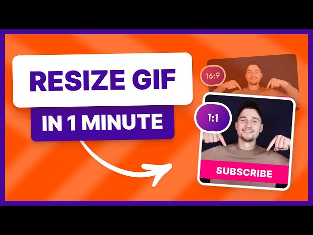 Resize GIF online, Fast and easy